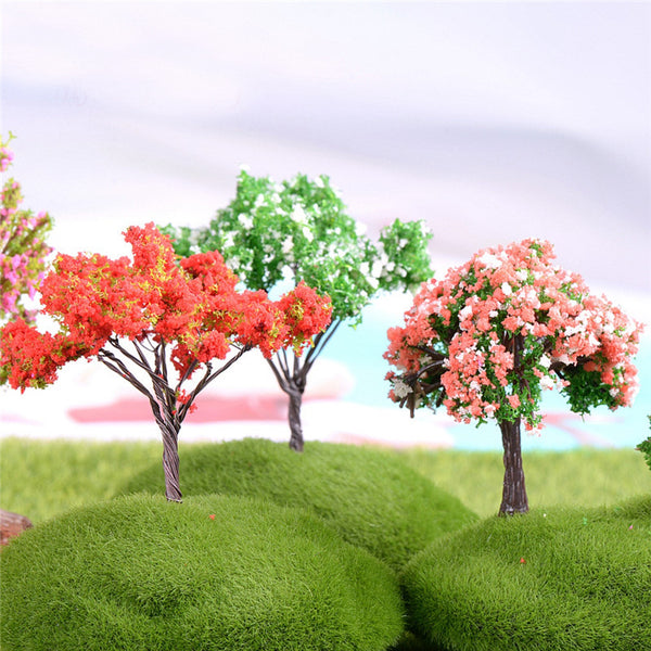 Mini Tree Fairy Garden Decorations Micro Landscape