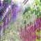 Artificial Silk Wisteria Flower Hanging Vine Plants