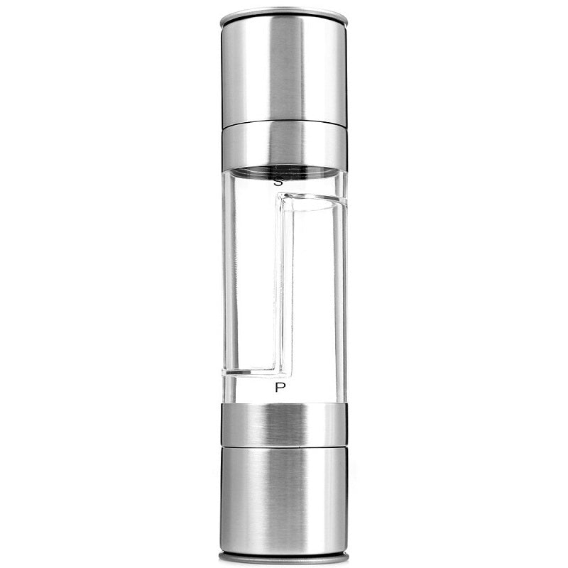 Pepper and Salt Grinder 2 in 1 Stainless Steel