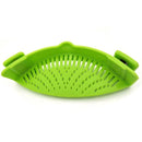 Flexible Clip-on Silicone Strainer