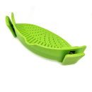 Flexible Clip-on Silicone Strainer