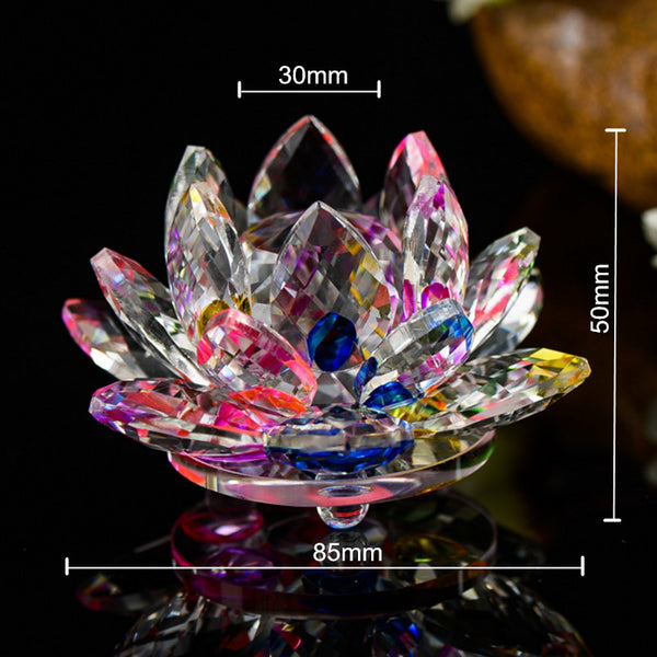 Crystal Lotus Crafts Glass Flower